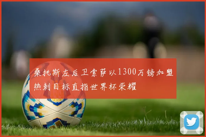 桑托斯左后卫索萨以1300万镑加盟热刺目标直指世界杯荣耀